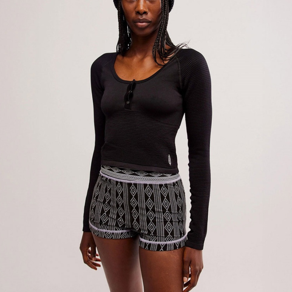 NWT Free People Movement Bail Out Long Sleeve Henley | Size: M/L